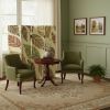 84 X 84 Multi Color Wood Canvas Perpetual Leaf  Screen