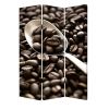 48" X 72" Multi Color Wood Canvas Coffee Time  Screen