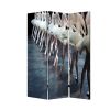 48" X 72" Multi Color Wood Canvas Ballet  Screen