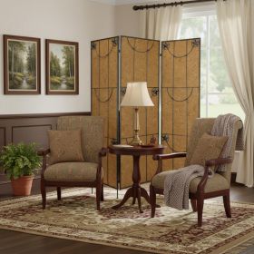 60 X 72 Brown Metal Lone Star - Screen