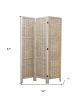 52 X 67 Beige Wood  Screen
