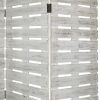 63 X 72 White Wood Garden  Screen