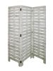 63 X 72 White Wood Garden  Screen