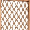 60 X 69 Natural Rope Wooden  Screen