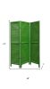48" X 67" Green Wood Shutter Screen
