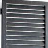 47 X 67 Black Wood  Screen