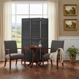 47 X 67 Black Wood  Screen