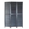 47 X 67 Black Wood  Screen
