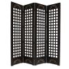 84" X 84" Brown Wood Omega  Screen