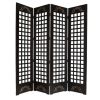 84" X 84" Brown Wood Omega  Screen