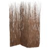 63" X 84" Brown Willow Adirondack  Screen