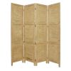 76" X 84" Yellow Wood Screen