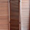 47" X 67" Brown Wood  Screen