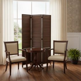 47" X 67" Brown Wood  Screen