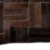 12" X 20" Chocolate Cowhide Throw Pillow