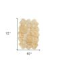 Gold Animal Print Area Rug