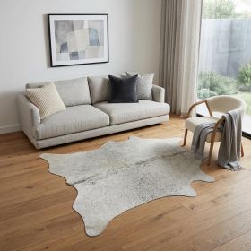 72" X 84" Gray Cowhide - Rug