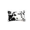 12" X 20" X 5" Sugarland Black And White Faux  Pillow 2 Pack