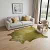 60" X 84" Lime Cowhide - Area Rug
