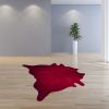 60" X 84" Burgundy Cowhide - Area Rug