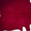 60" X 84" Burgundy Cowhide - Area Rug