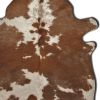 60" X 84" Brown And White Cowhide - Area Rug
