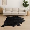60" X 84" Black And Silver Cowhide - Area Rug