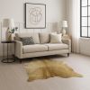 72" X 84" Taupe Cowhide  Area Rug