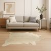 60" X 84" Light Brindle Cowhide  Rug