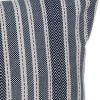 14" X 20" Gray Cotton Throw Pillow