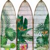 47 X 1 X 71 Multicolor Wood Surfboard  Screen