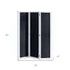 47 X 1.5 X 67 Black And White Wood Chalkboard - Screen