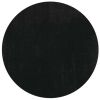 8' Espresso Brown Round Indoor Shag Rug