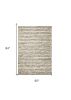 5' X 7'  Wool Grey Area Rug