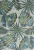 7' X 10'  Polypropylene Teal Or  Green Area Rug