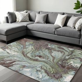 7' X 10' Seafoam Area Rug