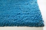 8' X 10' Highlighter Blue Indoor Shag Rug