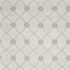 8' X 10' Ivory Hand Tufted Ogee Indoor Area Rug