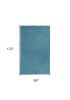 8' X 11' Highlighter Blue Indoor Shag Rug