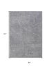 8' X 11'  Grey Heather Shag Area Rug