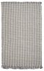7' X 9' Gray and Ivory Wool Hand Woven Area Rug