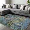 7' X 9'  Wool Grey Or  Blue Area Rug
