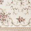 9' X 12'  Polypropylene Ivory  Area Rug