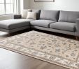 9' X 12'  Polypropylene Beige Or  Ivory  Area Rug