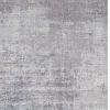 8' X 10' Slate Grey Hand Loomed Abstract Brushstroke Indoor Area Rug