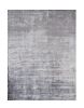 8' X 10' Slate Grey Hand Loomed Abstract Brushstroke Indoor Area Rug