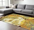 8' X 11' Wool Beige With Greenery Area Rug