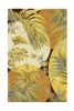 8' X 11' Wool Beige With Greenery Area Rug