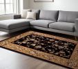 9' X 13'  Polypropylene Black Or  Beige Area Rug