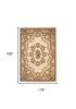 9' X 13'  Polypropylene Ivory Area Rug
